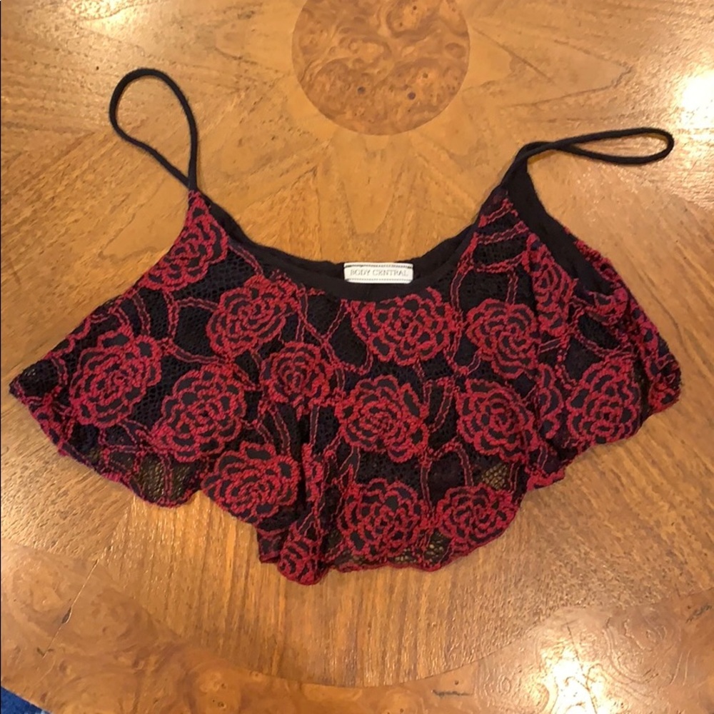 Rose Crop Top